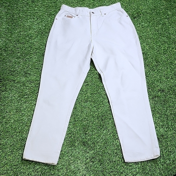 Wrangler Classic White Denim Vintage 90s Made In Canada - Picture 5 of 8